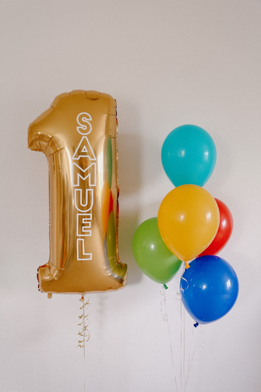 Personalized Number Bundle