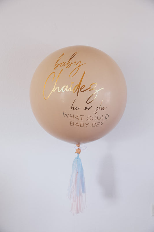 36" Gender Reveal Jumbo