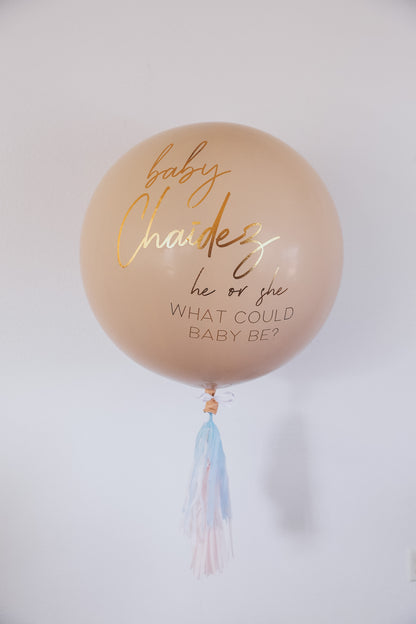 36" Gender Reveal Jumbo